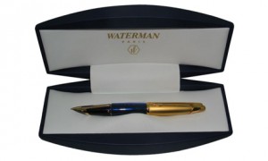 Ручка Waterman Edson Sapphire Blue GT