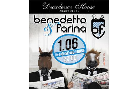 Вечеринка Benedetto & Farina в Decadence House