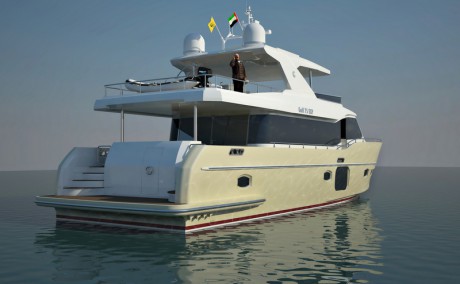Яхта для шейхов - Gulf 75 Exp