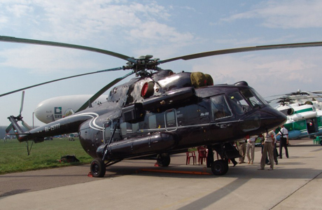 Вертолет Ми-171А VIP на выставке