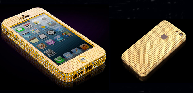  iPhone 5 серии Solid Gold Superstar