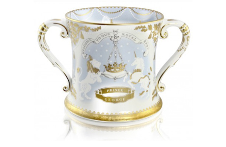 Royal Baby Commemorative Limited Edition Loving Cup
