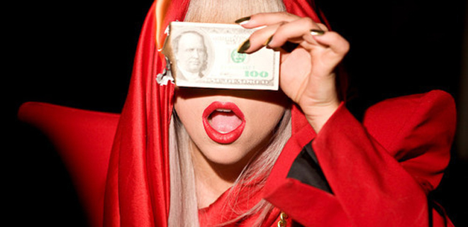 Леди Гага заработала $80 млн за год