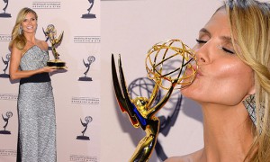 Хайди Клум получила награду Emmy