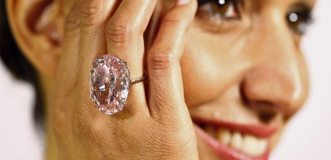 Бриллиант Pink Star стоит $60 млн