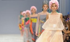 Одежда из роз: коллекция Marchi на Украинской Неделе моды