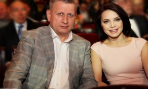 Лилия Подкопаева и бизнесмен Виктор Костырко