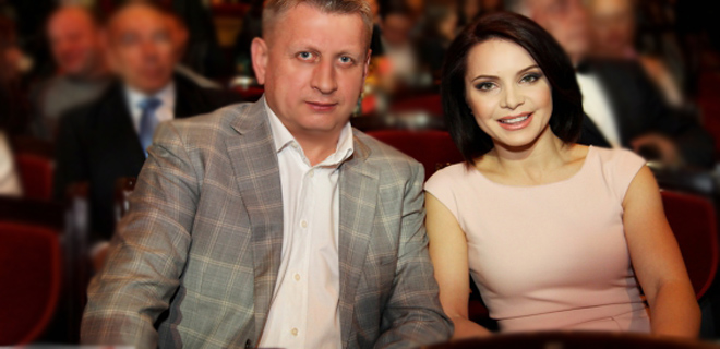 Лилия Подкопаева и бизнесмен Виктор Костырко