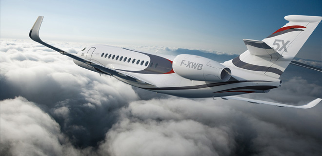 Бизнес-джет Dassault Falcon 5X