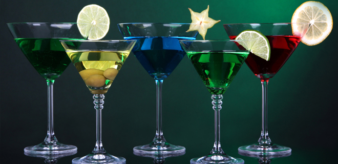 Алкогольные коктейли на Новый год