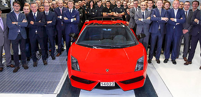 Последний Lamborghini Gallardo 