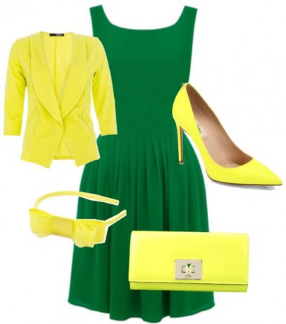 Солнечный образ: желтый цвет в одежде и обуви