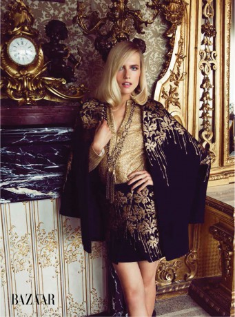 Высокая мода и украшения мечты в Harper’s Bazaar Ukraine Октябрь 2014