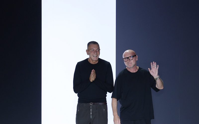 Domenico Dolce and Stefano Gabbana