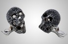 Ювелирные запонки-черепа Skull Cufflinks