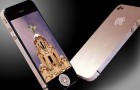 Polished Rose Gold & Diamonds iPhone 4