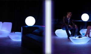 Стефано Джиованнони представил светящуюся мебель