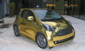 Новости : Золотой Cygnet от Aston Martin