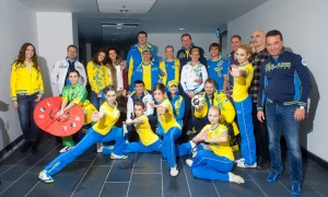 По окончанию жеребьевки Евро 2012 футболисты и украинские звезды посетили After-Draw Party в «Олимпийском дворике».