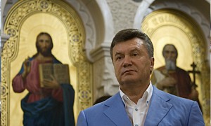 Новый год, Светские новости : Виктор Янукович, президент Украины