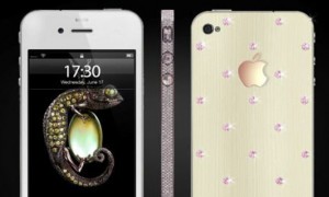iPhone украсили розовые бриллианты