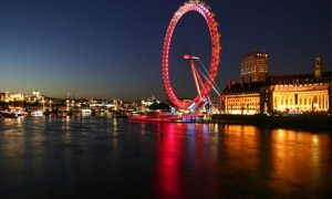 Ресторан на колесе обозрения London Eye