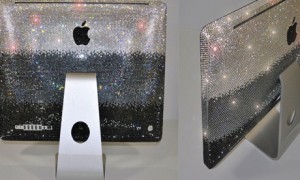 Компьютер Apple iMac сияет кристаллами