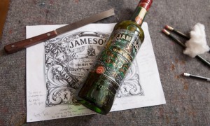 Уникальная бутылка Jameson