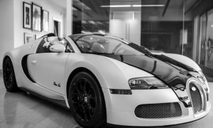 Суперкар Bugatti Veyron Blanc Noir