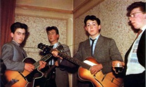 Легендарные The Beatles в 1957 году