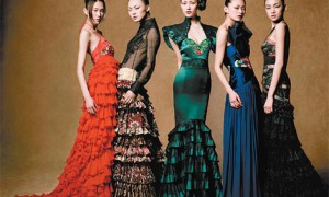 В Китае тотальная мода на платья!
