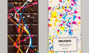 Шоколад, как искусство: красочные арт-плитки Pollock
